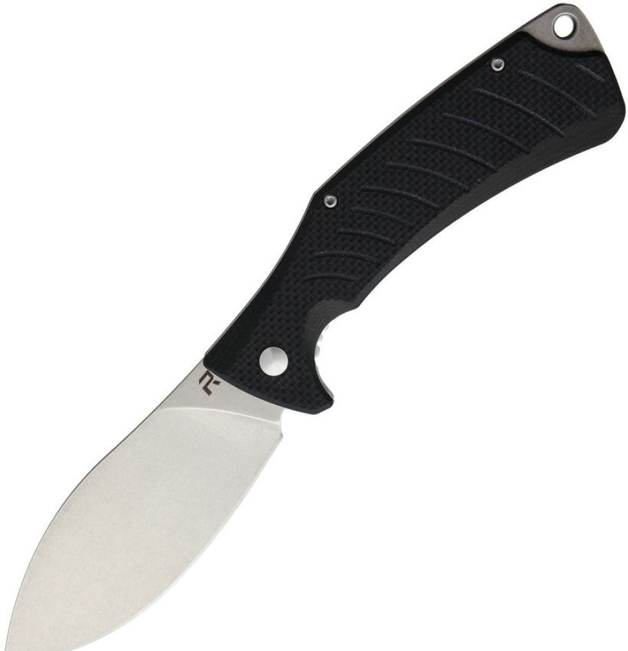 * | Online Rev008Blk Revo Ness Linerlock Pocket Knife Black