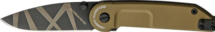 * | Cheaper Ex135Bf1Wcd Extrema Ratio Desert Warfare Linerlock Pocket Knife