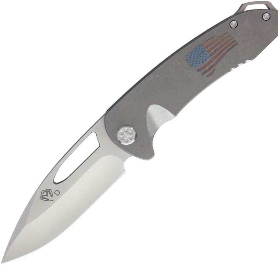 * | Tendy Style Md038Dstq02Tm Medford On Belay Framelock Pocket Knife