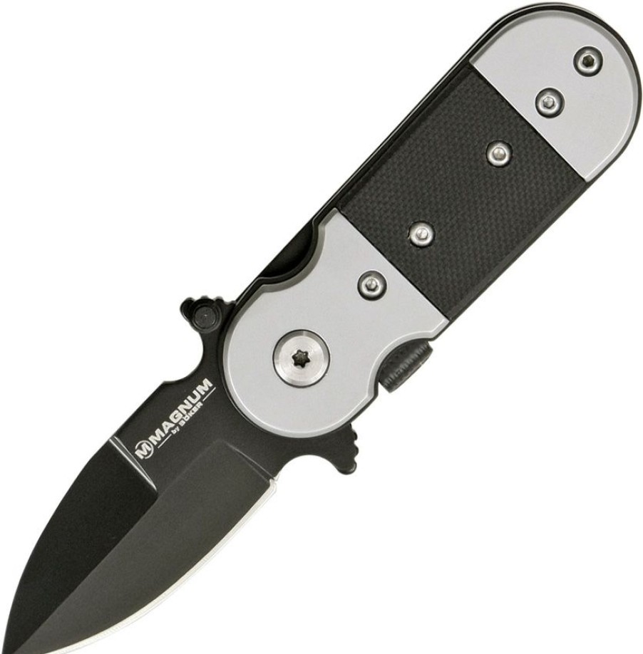 * | Cheaper Bom01Sc148N Boker Magnum Black Lightning Linerlock Pocket Knife