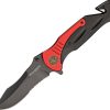 * | Cheap Bom01Ll313 Boker Magnum Rescue Linerlock Pocket Knife Fire Dept