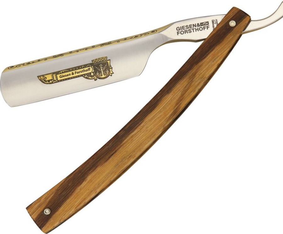 * | Latest Tim381 Timor Straight Razor Knife Maplewood