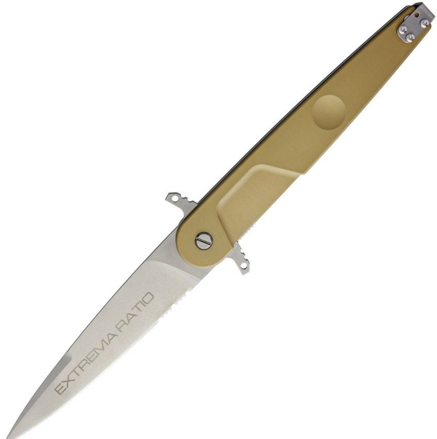 * | Online Sales Ex0497Dw Extrema Ratio Bf4 Lucky Linerlock Pocket Knife Desert Tan