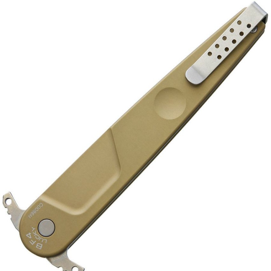 * | Online Sales Ex0497Dw Extrema Ratio Bf4 Lucky Linerlock Pocket Knife Desert Tan