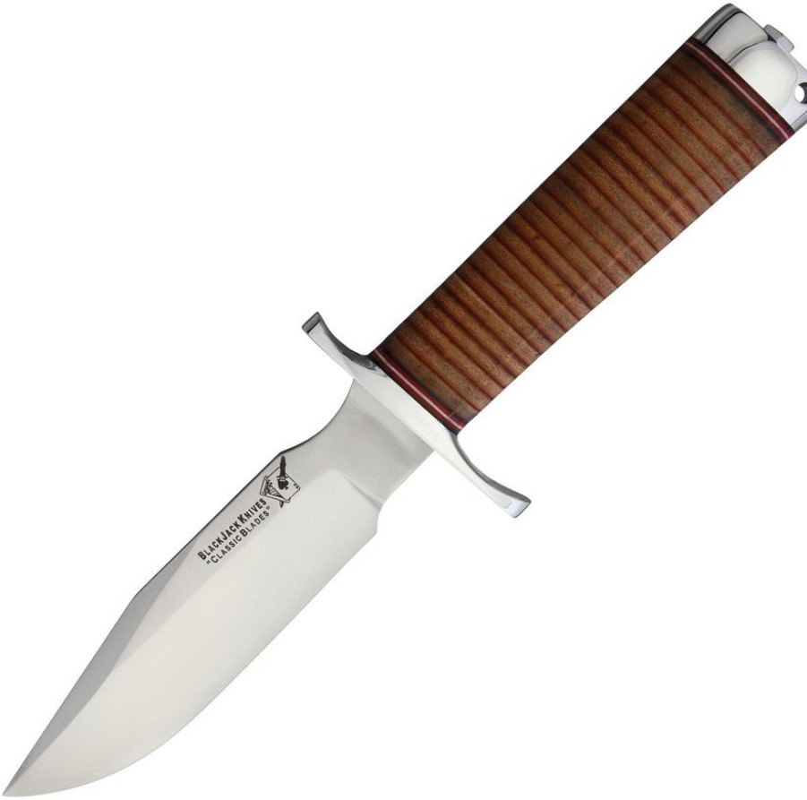 * | Quick Delivery Bcb5L Blackjack Model 5 Knife Leather