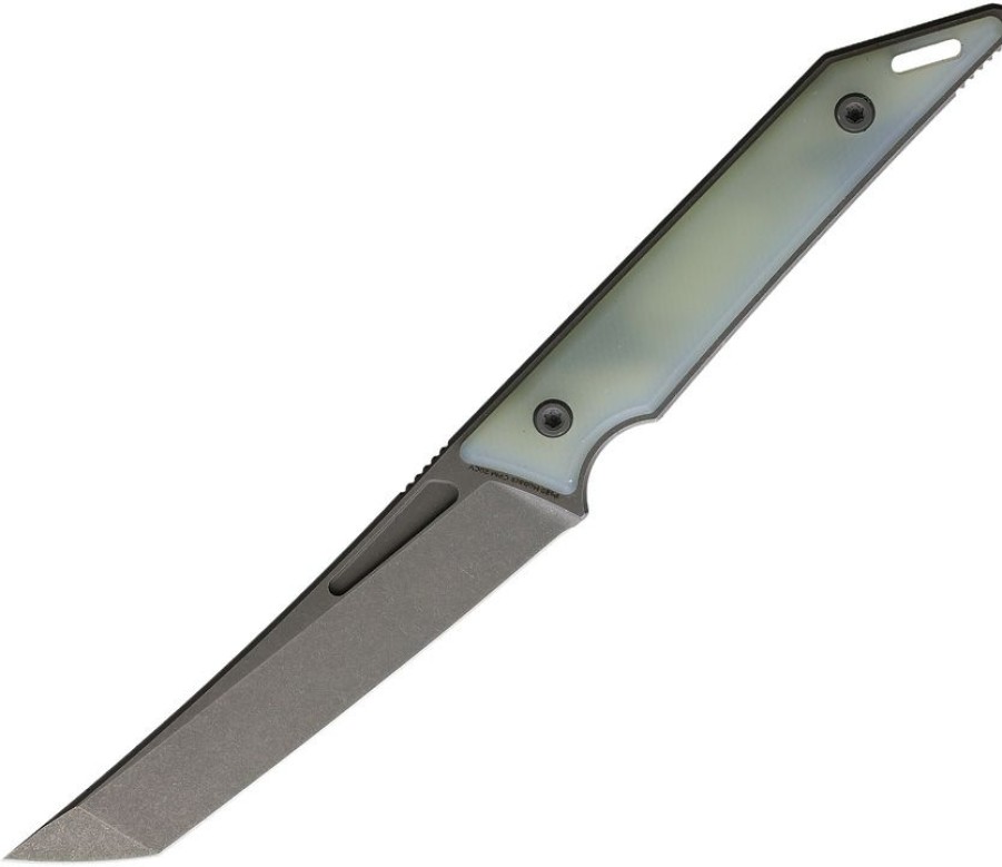 * | Typical Style Hob020J Hoback Goliath Fixed Blade Knife Jade