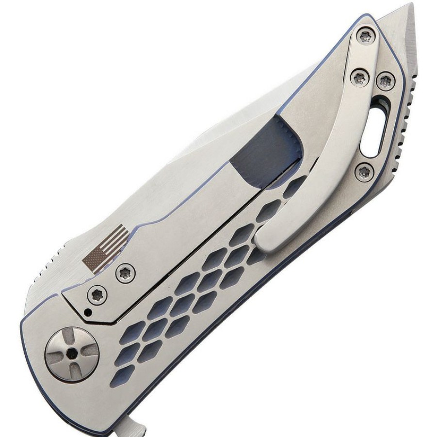 * | Clearance Sale Dr074 Darrel Ralph Titanium Framelock Pocket Knife