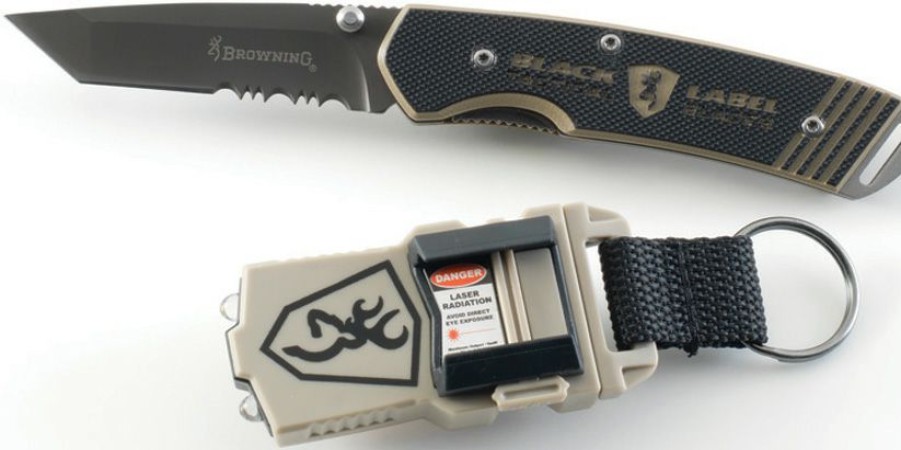 * | Top Sellers Br3240 Browning Approach Linerlock Pocket Knife And Flashlight Combo