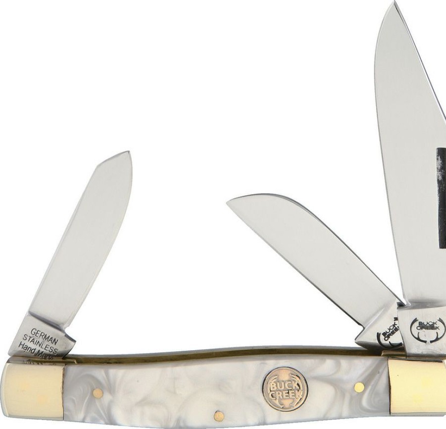 * | Best Quality Buc659Ci Buck Creek Big Diamond Back Stockman Pocket Knife Cracked Ice