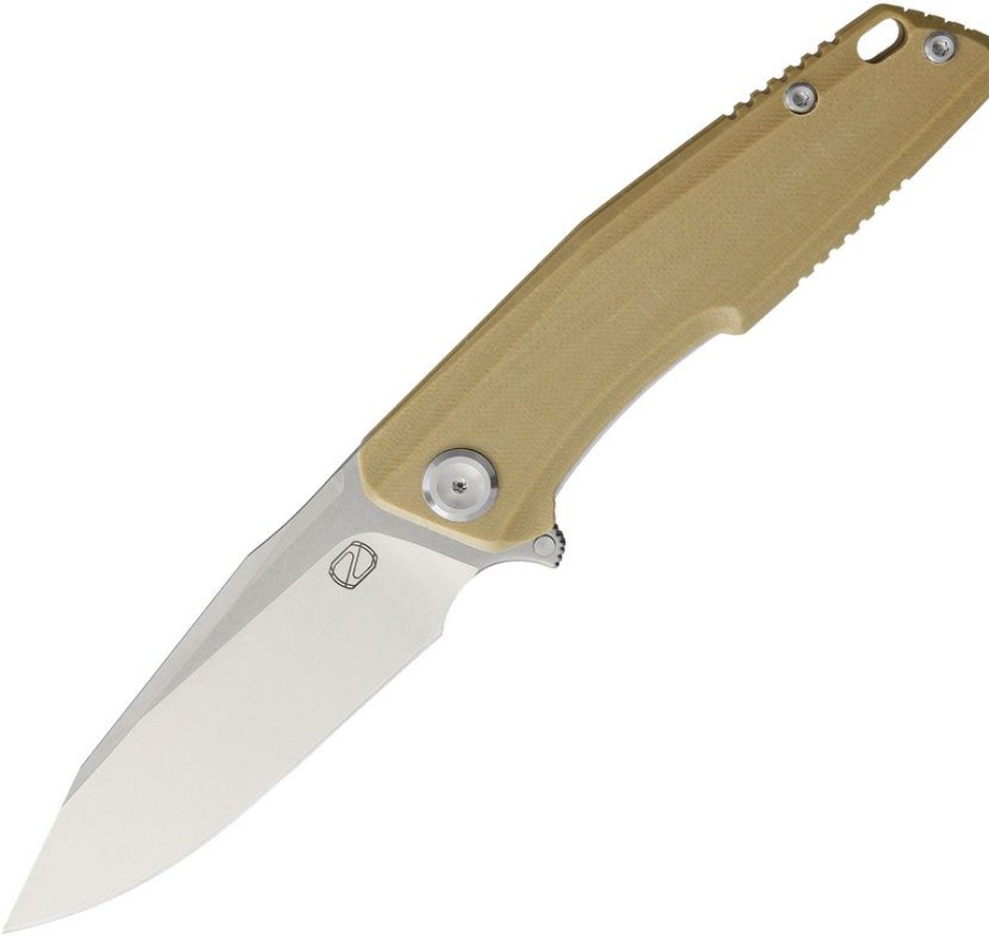 * | Cheap Stezkcc021 Stedemon Zkc C02 Desert Linerlock Pocket Knife