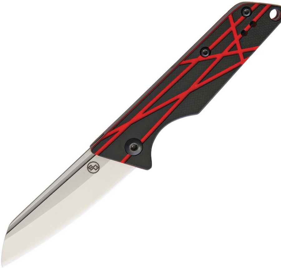 * | Tendy Style Stat113Red Statgear Ledge Slip Joint Pocket Knife Red