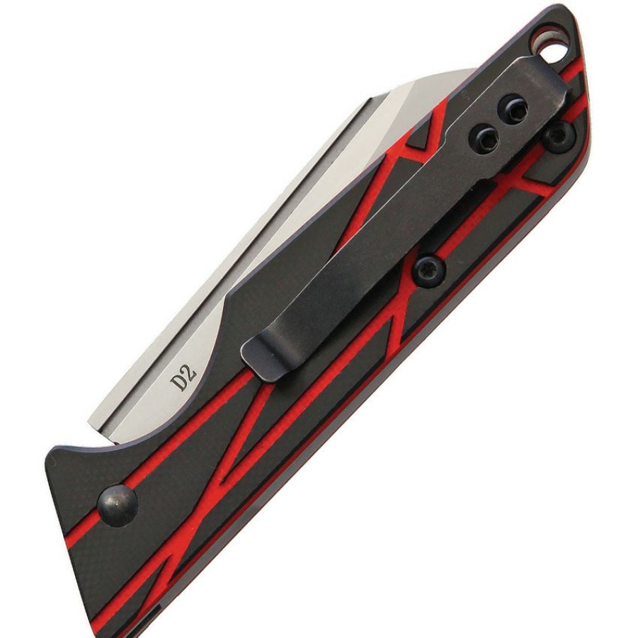 * | Tendy Style Stat113Red Statgear Ledge Slip Joint Pocket Knife Red