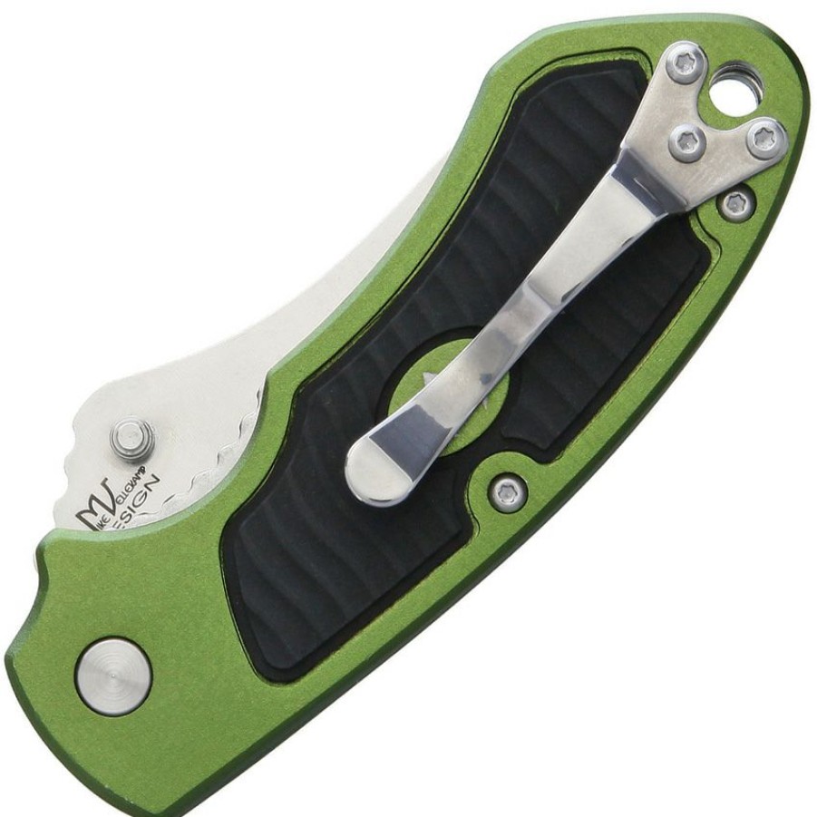 * | Tendy Style Vni30152 V Nives Stout Linerlock Pocket Knife Green